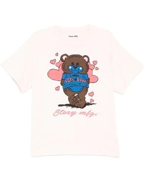 STORY mfg. Grateful T-Shirt - White