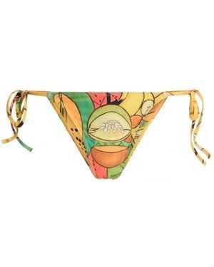 Donde Esteban Frutas Triangel Bikinislip - Metallic