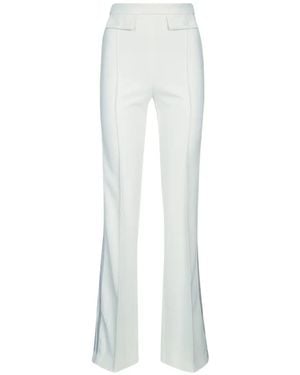 Elisabetta Franchi Button Trousers - White