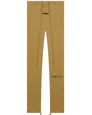 Fear Of God Essentials Logo-Print Track Trousers - Natural