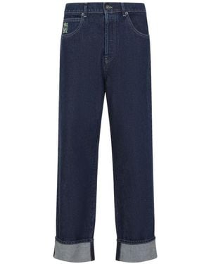 Marni Embroidered Jeans - Blue