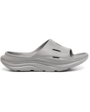 Hoka One One Ora Recovery Claquette 3 - Blanc