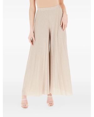 Pennyblack Pleated Palazzo Pants - Natural