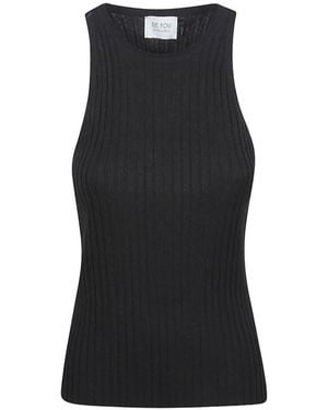 Be You Ribbed Vest Top - Black