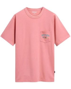 Sebago T-Shirt À Poche - Pink