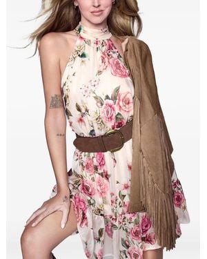 Guess Printed Mini Dress - Pink