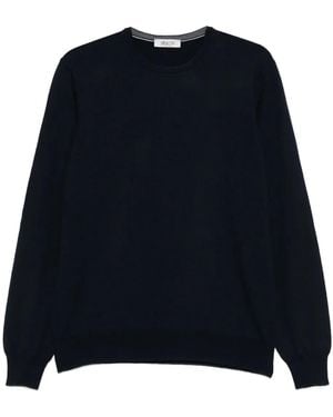 GIUUNO Jersey con cuello redondo - Azul