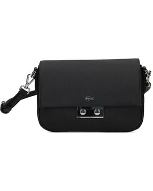 Lacoste Messenger Daily City Mini Bag - Black