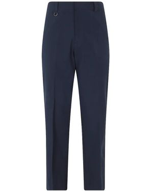 Paolo Pecora Pantalon À Plis Marqués - Blue