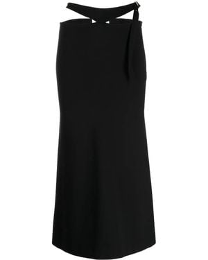 The Attico Skirt Cut Out - Black