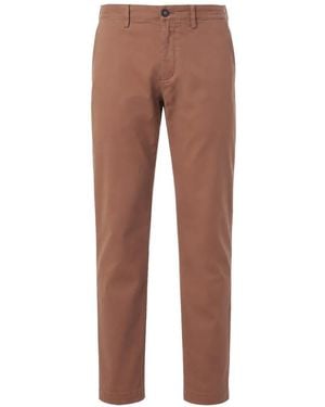 Siviglia Regular Chino Trousers - Brown