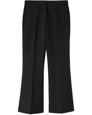 Jil Sander クロップドパンツ - ブラック