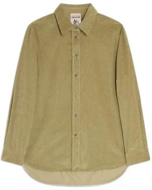Semicouture Pollyana Corduroy Shirt - Green