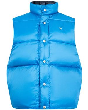 Human Made Gilet À Design Réversible - Blue