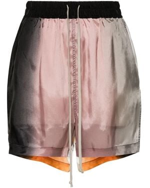 Rick Owens グラデーション ワイドショートパンツ - グレー