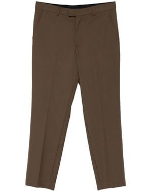 Notrainproof Pressed-Crease Tailored Pants - Brown