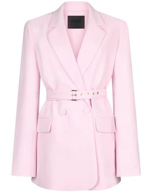 Liu Jo Blazer With Belt - Pink