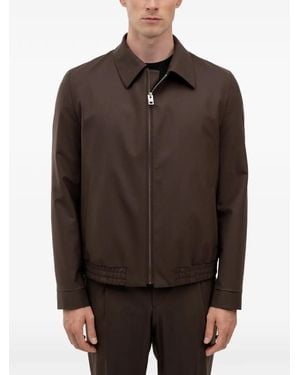 HUGO Zip-Up Jacket - Brown