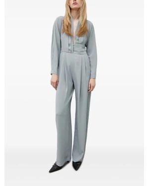 IRO Cinnie Pleated Jumpsuit - Blue