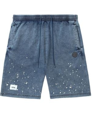 Alpha Industries Denim Shorts - Blue