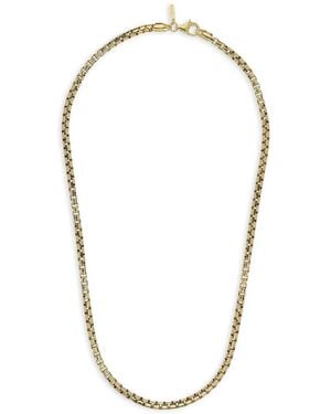 Desmo Venetian Box Necklace - Metallizzato