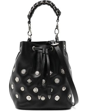 Toga Borsa A Secchiello Concho - Nero