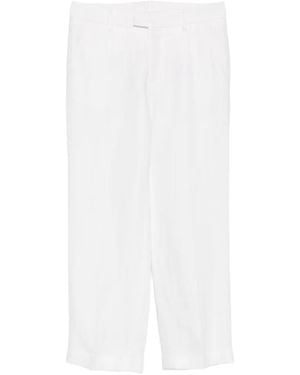 Berwich Cropped Trousers - White
