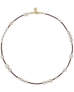 Roxanne Assoulin Collana Happy Pearl - Metallizzato