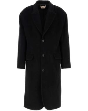 Marni Manteau À Taille Ceinturée - Black