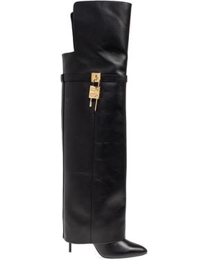Givenchy Leather Boots - Black