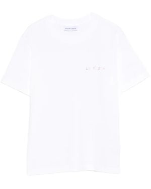 Maison Labiche Lettering T-Shirt - White