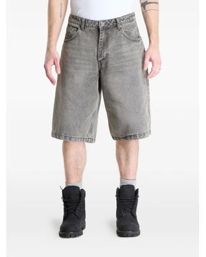 Karlkani Belt-Loops Shorts - Grey