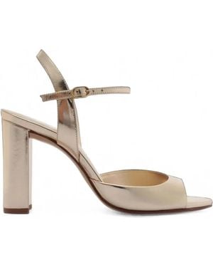 Alexandre Birman Amy Sandalen Im Metallic-Look - Weiß