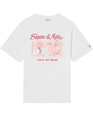 MC2 Saint Barth Graphic-Print Crew-Neck T-Shirt - White