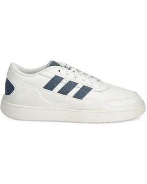 adidas Osade Leather Trainers - White