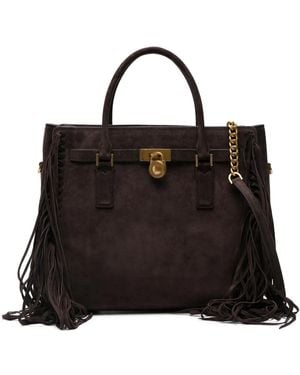 Michael Kors フリンジ ハンドバッグ - ブラック