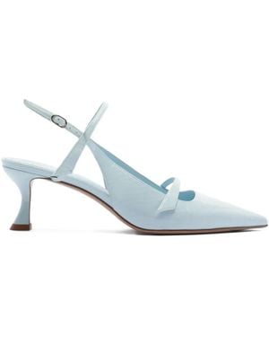 Alexandre Birman 60Mm Tita Pointed-Toe Pumps - White
