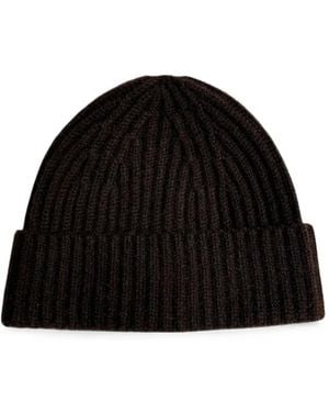 Lisa Yang Martigny Cashmere Beanie Hat - Black