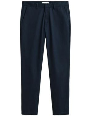 GANT Belt-Loop Chino Pants - Blue