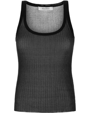 Max Mara Bastia Vest - Black