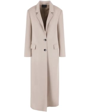 10 Corso Como Buttoned-Up Overcoat - Natural