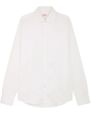Fursac Cotton Long-Sleeve Shirt - White