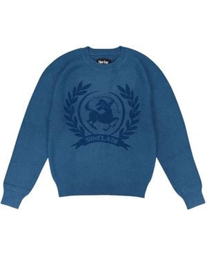 Sinclair Crest Island Sweater - Blue