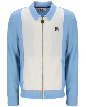 Fila Veste De Sport Frozen Fjord À Patch Logo - Blue