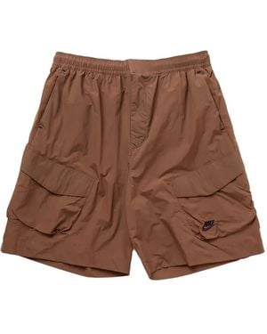 Nike Bermudas Cargo Utility - Marrón