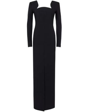 ROKSANDA Zari Square-Neck Maxi Dress - Black
