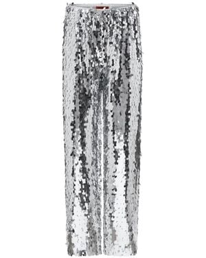 Simon Miller Nella Sequin-Embellished Trousers - White