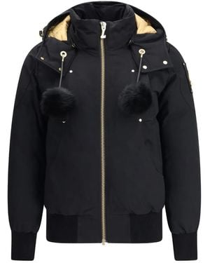 Moose Knuckles Sainte Flavie Bomber Jacket - Blue