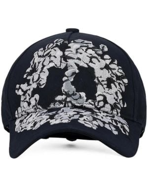DENIM TEARS University Embroidered Baseball Cap - Blue