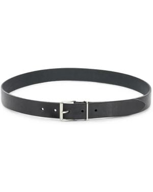 Anderson's Buckle-Fastening Leather Belt - White